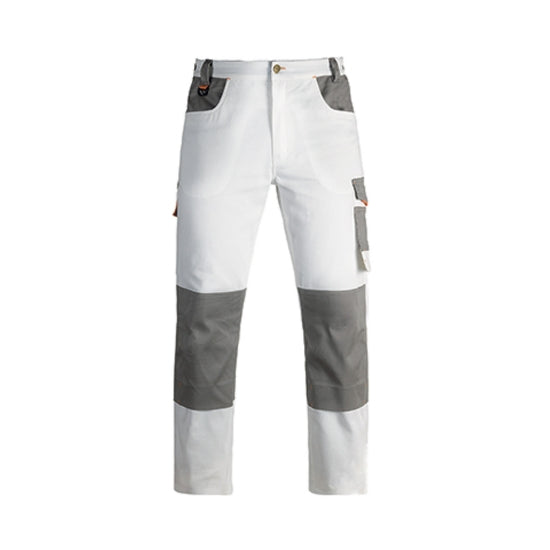 PANTALONE DA LAVORO INDUSTRY PAINTER BIANCO ELASTICIZZATO TECNICO - KAPRIOL