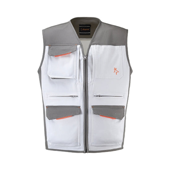 GILET INDUSTRY PAINTER BIANCO - KAPRIOL
