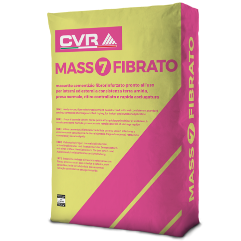 MASS7FIBRATO MASSETTO CEMENTIZIO CVR - 25KG